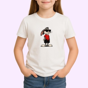 Tricou Iepure Cool Gangsta Street - Copii | Dama | Barbat