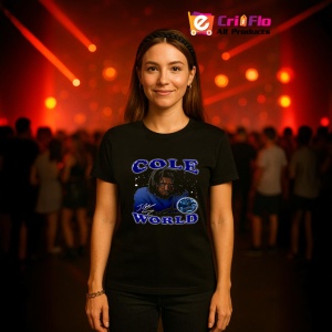 Tricou J. Cole, muzica Hip-Hop / Trap, Dama | Barbat | Copii, Culoare Negru - Img 12