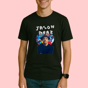 Tricou Jason Mraz, muzica Pop / R&B / Reggae, Dama | Barbat | Copii, Culoare Negru
