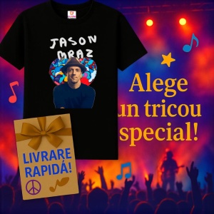 Tricou Jason Mraz, muzica Pop / R&B / Reggae, Dama | Barbat | Copii, Culoare Negru - Img 7