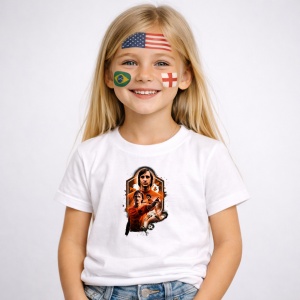 Tricou Johan Cruyff Netherlands World Cup Fifa 2026 V2, din bumbac 100%, tricou alb, Copii | Dama | Barbat