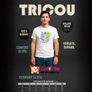 Tricou joker carnaval haotic stil stropi, Copii | Dama | Barbat - Img 6