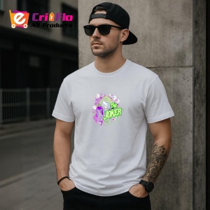 Tricou joker efect topire contrast intens, Copii | Dama | Barbat - Img 5