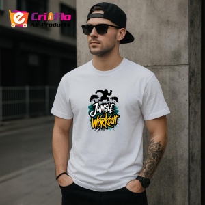 Tricou Jungle Workout Verde Activ, Copii | Dama | Barbat