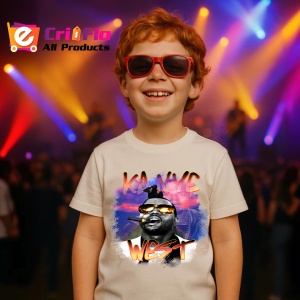Tricou Kanye West - Sunglasses Glow, muzica Hip-Hop / Trap, Dama | Barbat | Copii - Img 12