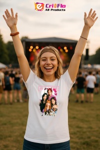 Tricou KPOP dama cu trupa formatia BLACKPINK 3 , music Coreean 162 - Img 9