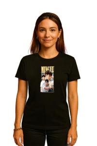 Tricou KPOP dama cu trupa formatia MINGYU , music Coreean 270 - Img 2