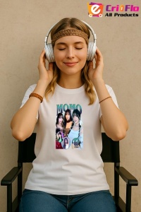 Tricou KPOP dama cu trupa formatia MOMO , music Coreean 271