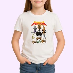 Tricou Kung Fu Panda panda luptator in arte martiale in cautarea echilibrului, Copii | Dama | Barbat - Img 3