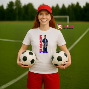 Tricou Kylian Mbappe PSG Prezentare - Copii | Dama | Barbat - Img 2