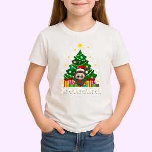 Tricou Labubu craciun cadou, Unisex Dama si Barbat | Copii