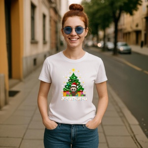 Tricou Labubu craciun cadou, Unisex Dama si Barbat | Copii - Img 8