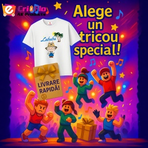 Tricou Labubu detectiv, Unisex Dama si Barbat | Copii - Img 11