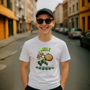 Tricou Labubu hot thief, Unisex Dama si Barbat | Copii - Img 9