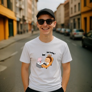 Tricou Labubu hotpink muzica, Unisex Dama si Barbat | Copii - Img 9