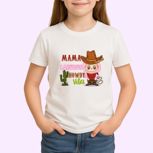 Tricou Labubu howdy mama, Unisex Dama si Barbat | Copii