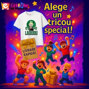 Tricou Labubu love jap, Unisex Dama si Barbat | Copii - Img 11