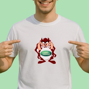 Tricou Land Rover Tazz Zambeste Amenintator | Unisex Dama si Barbat