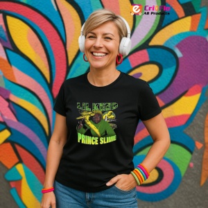 Tricou Lil Keed - Prince Slime, muzica INDIE, Dama | Barbat | Copii, Culoare Negru - Img 13