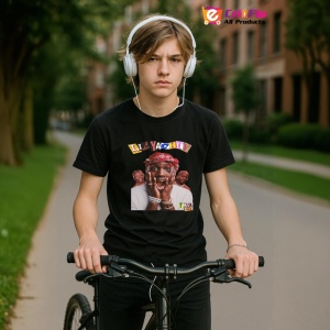 Tricou Lil Yachty - Hands on Head, muzica Rap, Dama | Barbat | Copii, Culoare Negru - Img 10