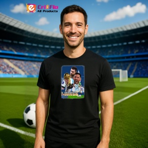 Tricou Lionel Messi Balonul de Aur - Copii | Dama | Barbat - Img 12