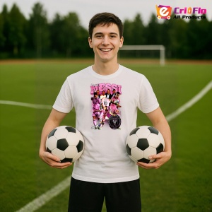 Tricou Lionel Messi Inter Miami 10 number - Copii | Dama | Barbat - Img 3