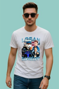 Tricou Logan Sargeant Formula 1, Copii | Dama | Barbat - Img 2