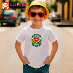 Tricou Logo Steaua Bucuresti Suporter Minge V3, din bumbac 100% , tricou alb pentru Copii | Dama | Barbat - Img 4