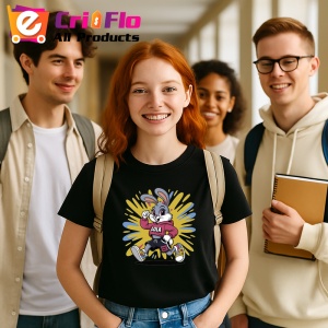 Tricou Lola Bunny Gluga si sneakers, energie si atitudine Copii | Dama | Barbat - Img 17