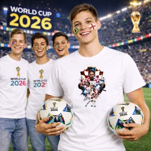 Tricou Luka Modric Croatia World Cup Fifa 2026 V2, din bumbac 100%, tricou alb, Copii | Dama | Barbat - Img 7
