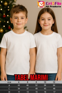 Tricou M Litere Craciun Cu Mos Si Grinch, din bumbac 100% Copii | Dama | Barbat - Img 5