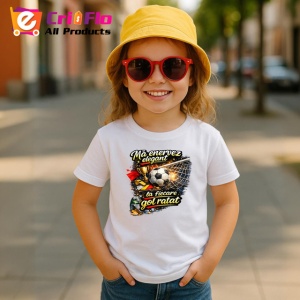 Tricou Ma Enervez Elegant La Fiecare Gol Ratat Fotbal, din bumbac 100% , tricou alb pentru Copii | Dama | Barbat - Img 5