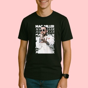Tricou Mac Miller v3, muzica Nu Metal, Dama | Barbat | Copii, Culoare Negru