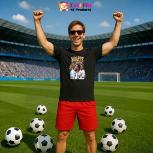 Tricou Madrid Real Mbappe Best Love - Copii | Dama | Barbat - Img 3