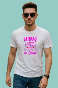 Tricou mama cu norma intreaga adica coordonatoare de haos mesaj amuzant familie, Copii | Dama | Barbat - Img 2