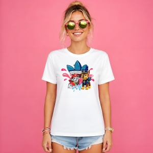 Tricou Marshall Si Chase Patrula Catelului Urban Splash Design, din bumbac 100% Copii | Dama | Barbat