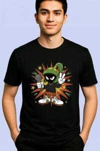 Tricou Marvin the Martian funky street style Copii | Dama | Barbat - Img 6