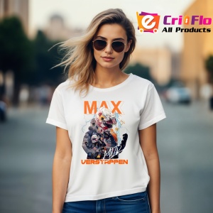 Tricou Max Verstappen Ilustratie Artistica Campion Formula 1, Copii | Dama | Barbat - Img 9