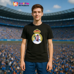 Tricou Mbappe King REAL - Copii | Dama | Barbat - Img 11