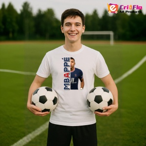 Tricou Mbappe PSG best Town - Copii | Dama | Barbat - Img 3