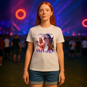 Tricou Megan Thee Stallion - Savage, muzica Hip-Hop (Gangsta Rap), Dama | Barbat | Copii - Img 7