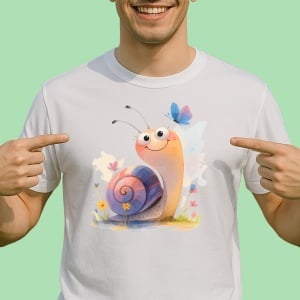 Tricou Melc colorat - Copii | Dama | Barbat - Img 2