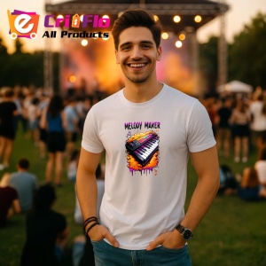Tricou Melody Maker Pian Colorat, Copii | Dama | Barbat - Img 6