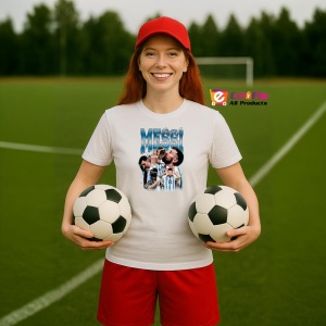 Tricou Messi Lionel Argentina Campion - Copii | Dama | Barbat - Img 2