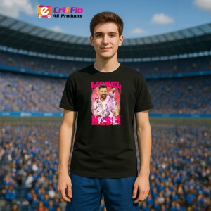 Tricou Messi Lionel Inter Miami All best in world - Copii | Dama | Barbat - Img 11