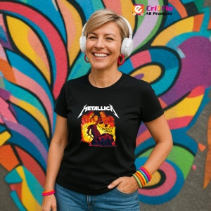 Tricou Metallica - And Justice for All, muzica Hip-Hop / Pop, Dama | Barbat | Copii, Culoare Negru - Img 13