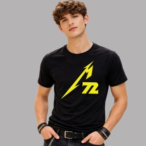 Tricou Metallica M72 Tour, din bumbac 100%, tricou negru, Dama | Barbat