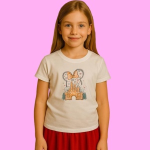 Tricou Mickey Minnie Christmas 2, din bumbac 100%, tricou alb, Copii | Dama | Barbat