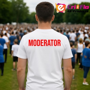 Tricou MODERATOR, Personalizat | Unisex Dama si Barbat - Img 4