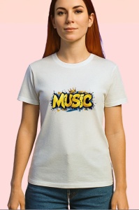 Tricou Music Graffiti Modern, Copii | Dama | Barbat - Img 4